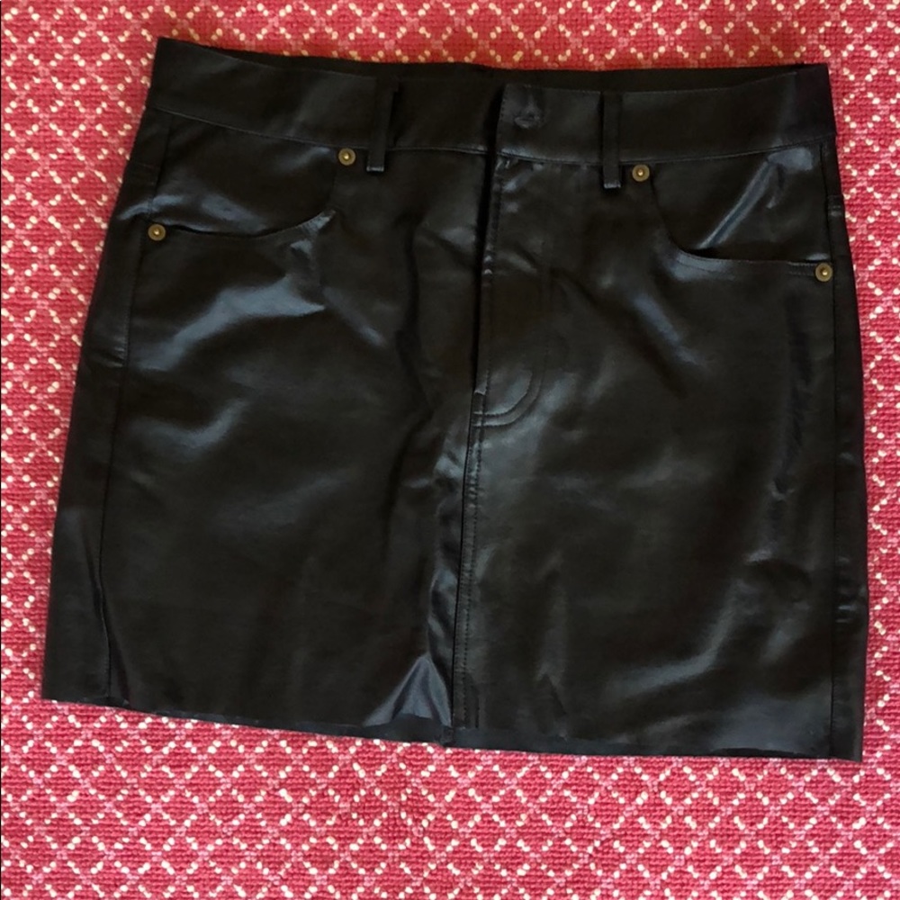 Leather skirt by Brooklyn Karma